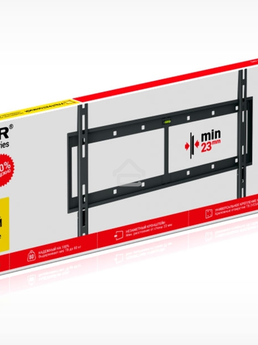 Кронштейн для телевизора Holder LCD-F6607 черный 42