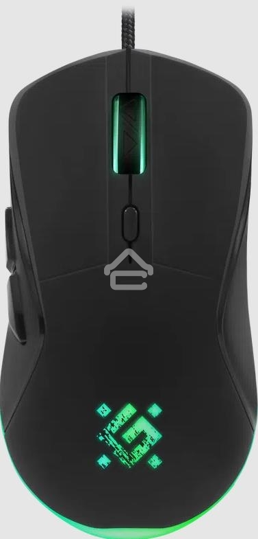 Мышь проводная Defender Arga GM-049 черный, 3600 dpi, USB, кнопки - 6