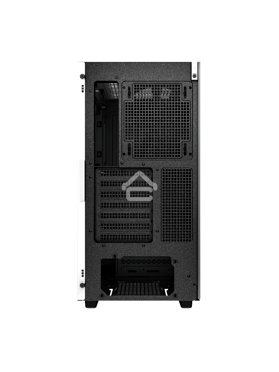Компьютерный корпус Deepcool CH510 WH без БП, боковое окно (закаленное стекло), 1x120мм вентилятор сзади, белый, ATX