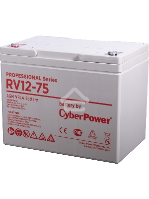 Батарея PS CyberPower Professional series RV 12-75 / 12V 75 Ah