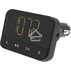 Автомобильный FM-модулятор Ritmix FMT-B200 черный SD BT USB (80000765)