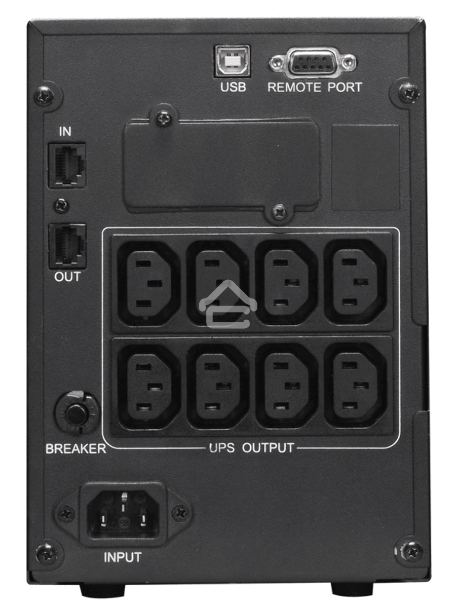 Источник бесперебойного питания Powercom Smart King Pro+ SPT-1500-II LCD 1200Вт 1500ВА черный