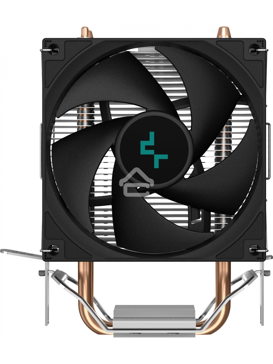 Кулер для процессора DEEPCOOL AG200 черный, 92 мм, алюминий/медь, 3050 об/мин, 30.5 дБ, 4 pin, 100 Вт, 133 мм