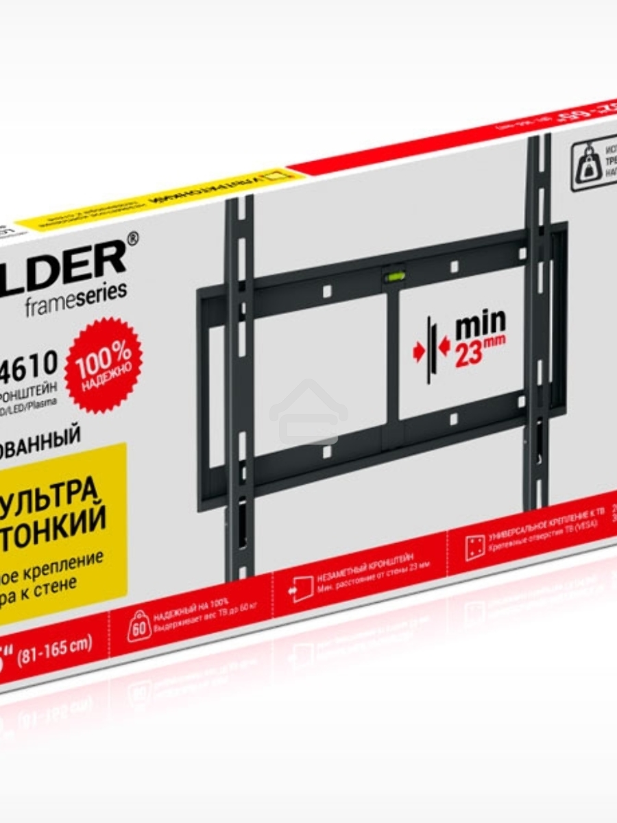 Кронштейн для телевизора Holder LCD-F4610 черный 32