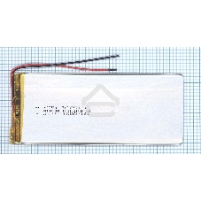 Аккумулятор Li-Pol (батарея) 3x65x150мм 2pin 3.7V/5000mAh