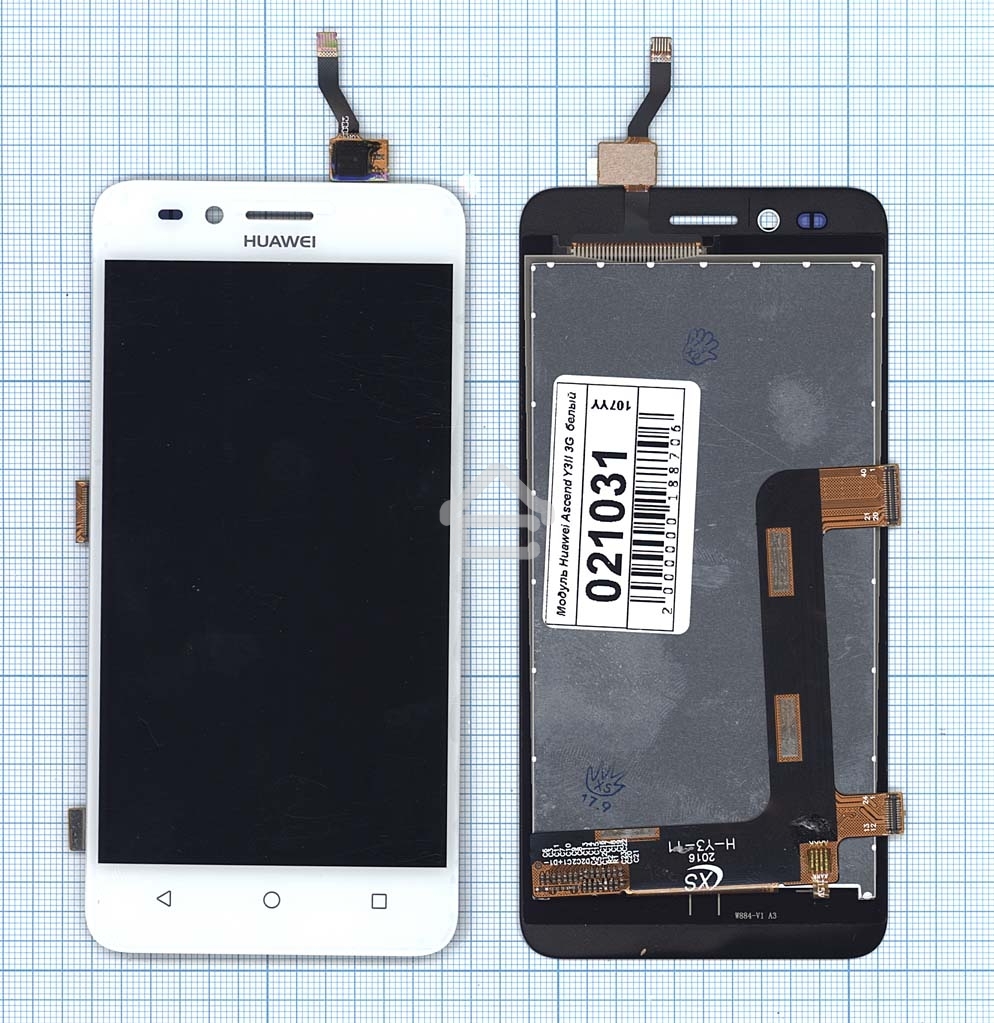 Дисплей для Huawei Y3II 3G D2Y3II 3G белый