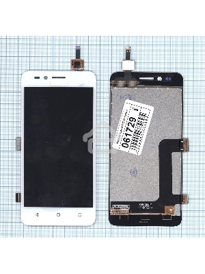Дисплей для Huawei Y3II 4G (D2Y3II 4G) белый
