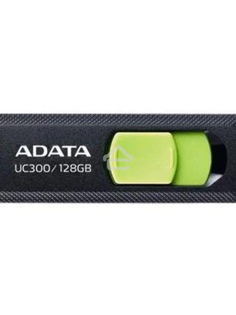 Флеш диск A-Data 128Gb Type-C UC300 ACHO-UC300-128G-RBK/GN USB3.2 черный/зеленый