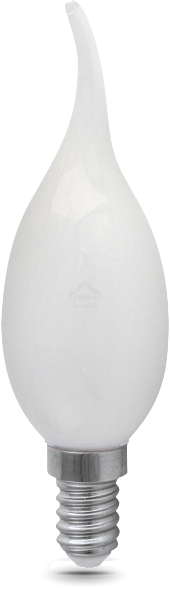 Лампа светодиодная филаментная Gauss Filament 5Вт цок.: E14 свеча 220B св. свеч. бел. теп. (упак.: 10 шт)