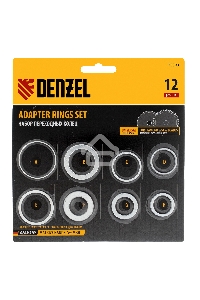 Кольца переходные Denzel 73399 32х30, 30х25,4, 25,4х22.2, 22.2х20, 20х16, 30х22.2, 25.4х16, 22.2х16 мм.