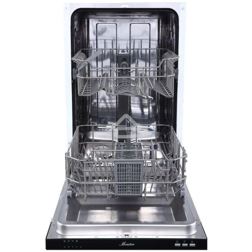 Встраиваемая посудомоечная машина Monsher MD 4512, серебристый, 45 см, 9 компл., 49 дБ, класс A++