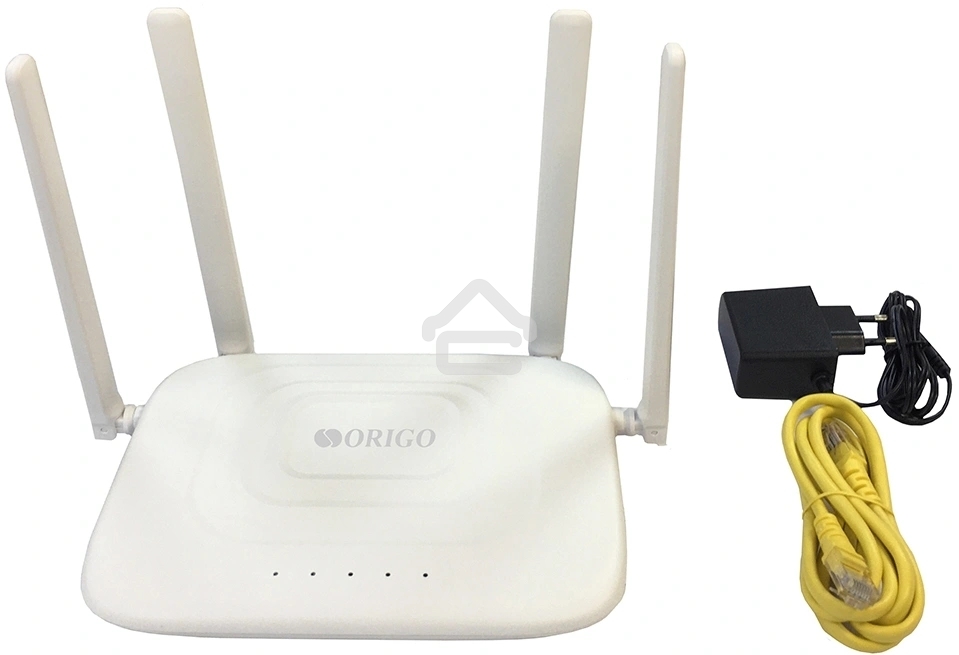 Беспроводной двухдиапазонный маршрутизатор AC1200, 1x1000Base-T WAN, 3x1000Base-T LAN, 4 внешние антенны 5 dBi