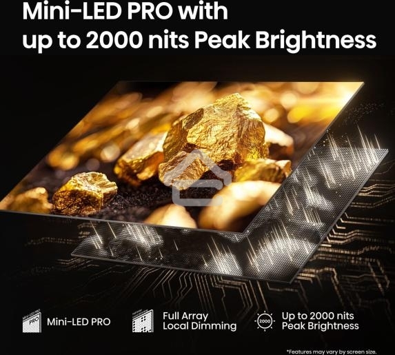 Телевизор 75'' Hisense 75U7Q PRO черный Mini LED UHD 144Hz Smart TV