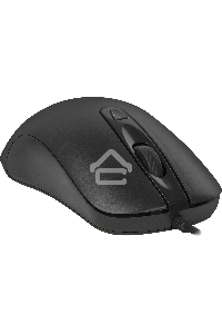 Мышь проводная Defender Classic MB-230 черный, 1600 dpi, USB, кнопки - 4