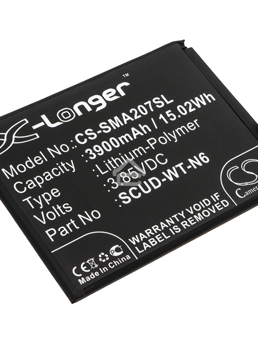 Аккумулятор CameronSinoCS-SMA107SL SCUD-WT-N6 для Samsung Galaxy A10s, Galaxy A20s 3.85V / 3900mAh / 15.02Wh