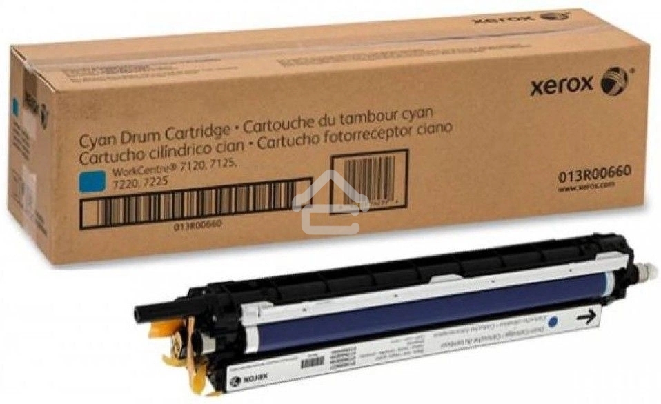 Барабан XEROX 013R00660 WC7120 Cyan Drum Cartridge (51K) GMO
