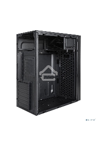Компьютерный корпус Miditower ExeGate AA-440U-AA450 (ATX, AA450 8 см, 2*USB+1*USB3.0, аудио, черный)