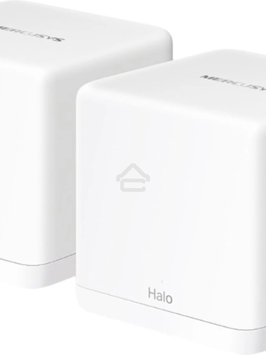Бесшовный Mesh роутер Mercusys Halo H60X(2-pack) AX1500 10/100/1000BASE-TX белый (упак.:2шт)