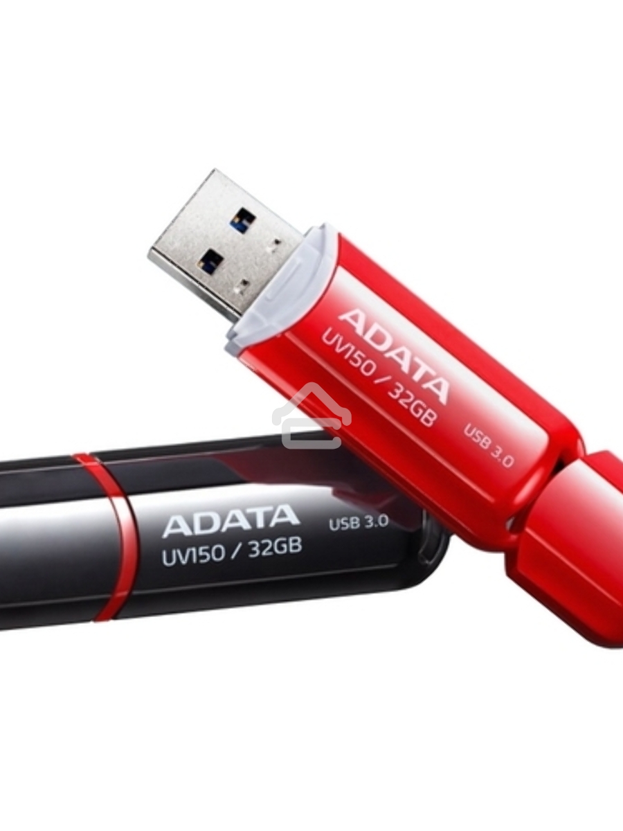 Флеш диск ADATA Flash Drive 32Gb UV150 AUV150-32G-RBK {USB3.0, Black}