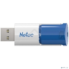 Флешка USB Netac U182 (NT03U182N-512G-30BL), 512Gb, USB 3.0, R/W 70/30, синий/белый