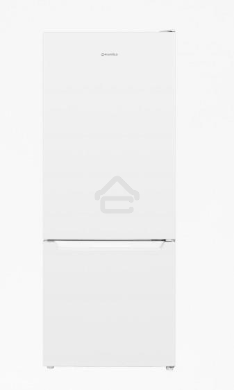 Холодильник Maunfeld MFF144SFW белый глянц. двухкамерный 154/52л морозилка снизу, ручная разморозка