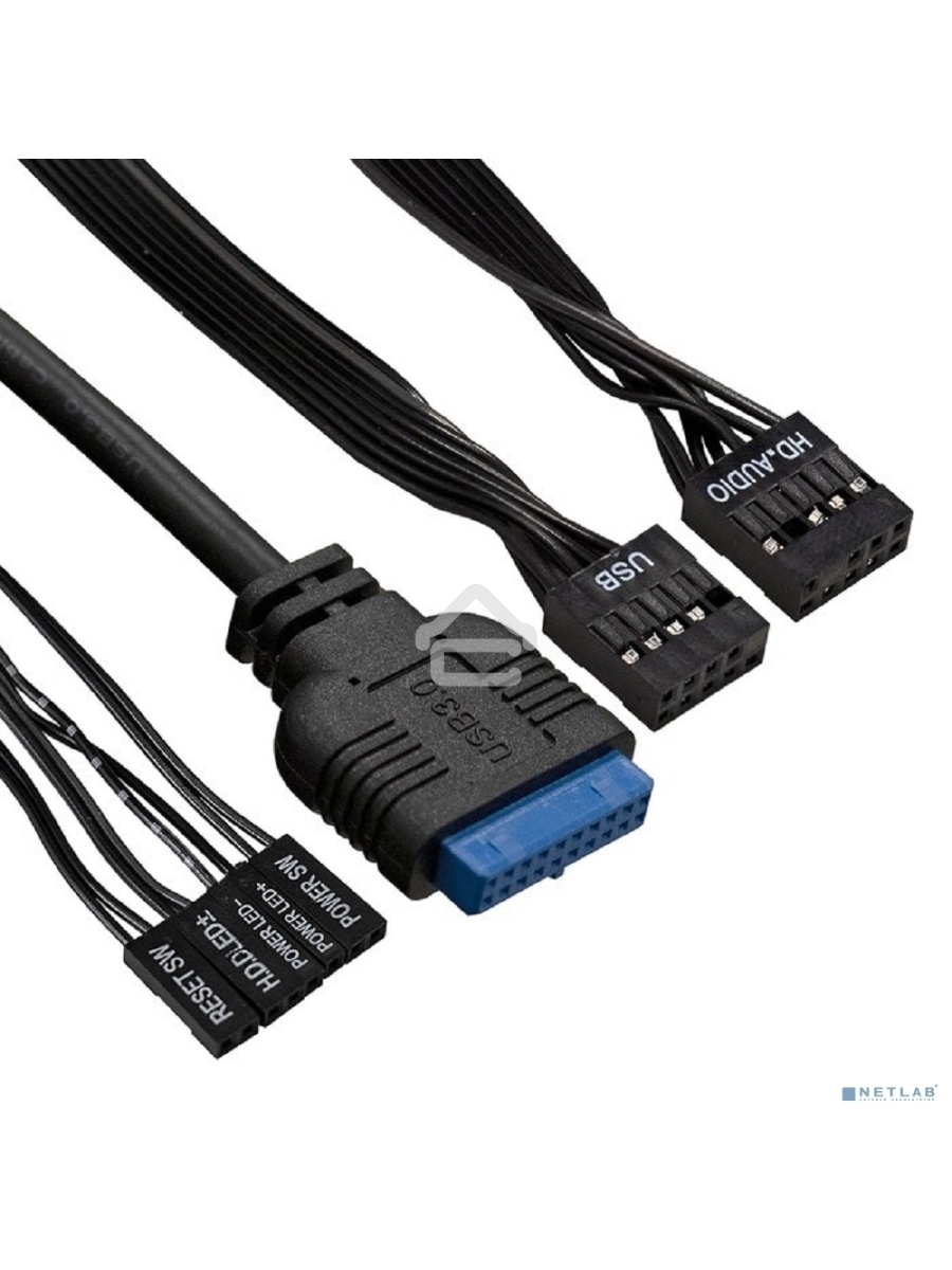 Компьютерный корпус Miditower ExeGate AA-440U-AA450 (ATX, AA450 8 см, 2*USB+1*USB3.0, аудио, черный)