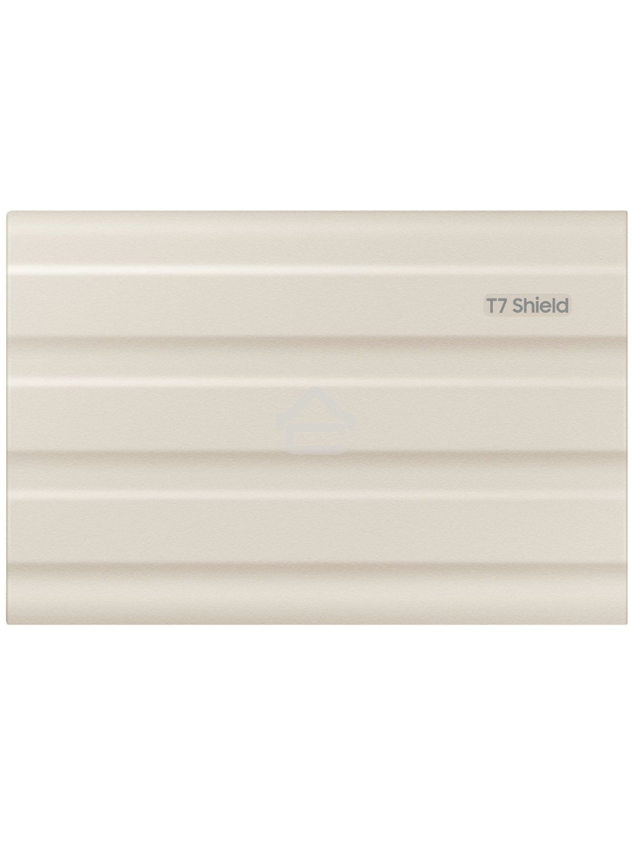 Внешние HDD и SSD/ Samsung External SSD T7 Shield, 1TB, Type C-to-C/A, USB 3.2 Gen2, R/W 1050/1000MB/s, IP65, 88x59x13mm, 98g, Beige (12 мес.)