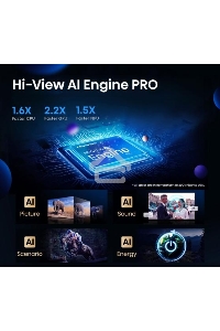 Телевизор 75'' Hisense 75U7Q PRO черный Mini LED UHD 144Hz Smart TV