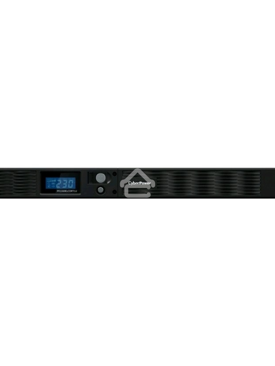 Источник бесперебойного питания Line-Interactive CyberPower PR1000ELCDRT1U 1000VA/800W USB/RS-232/EPO/SNMPslot (6 IEC С13)