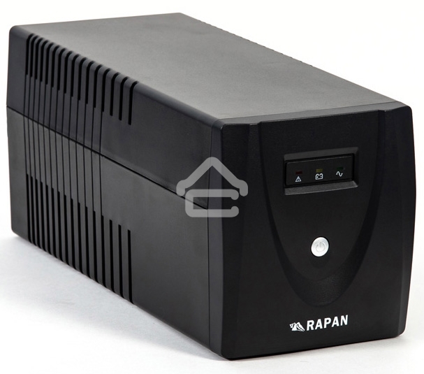 Источник питания RAPAN-UPS 1000 220В 1000ВА/600Вт меандр с АКБ 2х7Ач интерактивный RAPAN-UPS 1000 power supply 220V 1000VA / 600W meander with battery 2x7Ah interactive