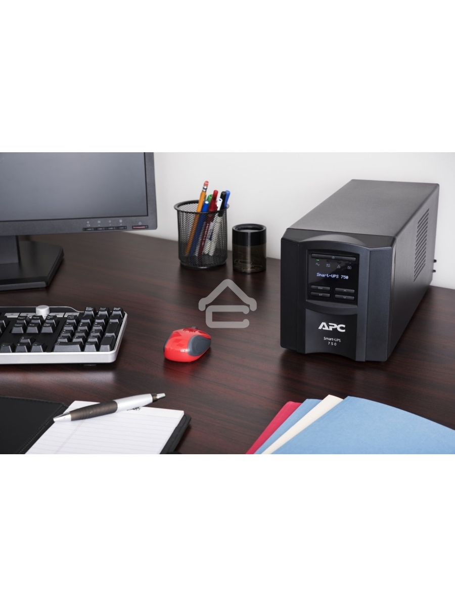 Источник бесперебойного питания APC Smart-UPS SMT750IC 500Вт 750ВА черный