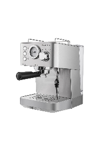 Кофеварка рожковая Maunfeld MF-721S PRO нержавеющая сталь, исп. кофе - молотый/чалды, 1.5 л, 1140 Вт, 15 Бар.