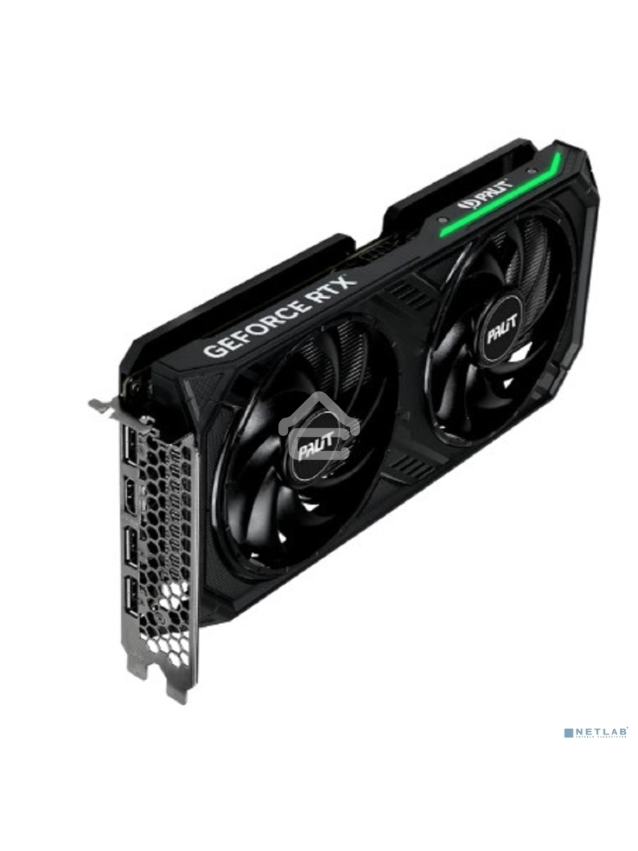 Видеокарта Palit PA-RTX4060 DUAL 8GB 8192Mb 128 GDDR6 1830/17000 HDMIx1 DPx3 HDCP Ret