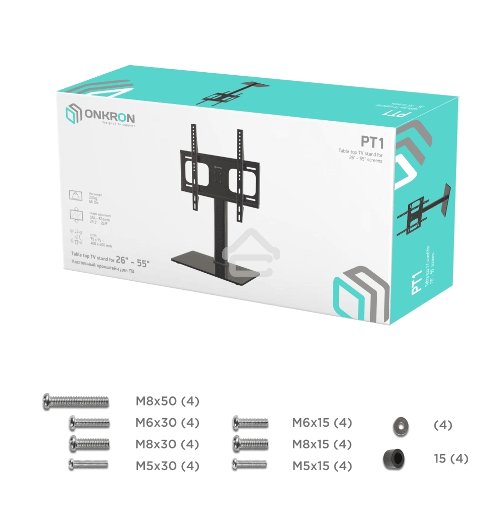 Подставка ONKRON PT1 для телевизора 26