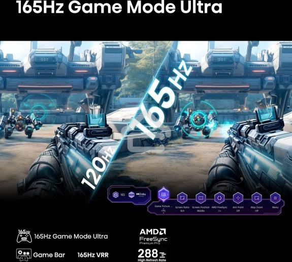 Телевизор 75'' Hisense 75U7Q PRO черный Mini LED UHD 144Hz Smart TV