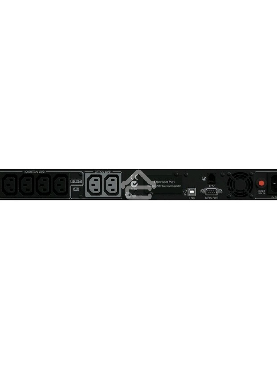 Источник бесперебойного питания Line-Interactive CyberPower PR1000ELCDRT1U 1000VA/800W USB/RS-232/EPO/SNMPslot (6 IEC С13)