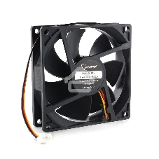 Вентилятор для корпуса Gembird 16608 черный, 92 мм, 2500 об/мин, 29 дБ, 3 pin