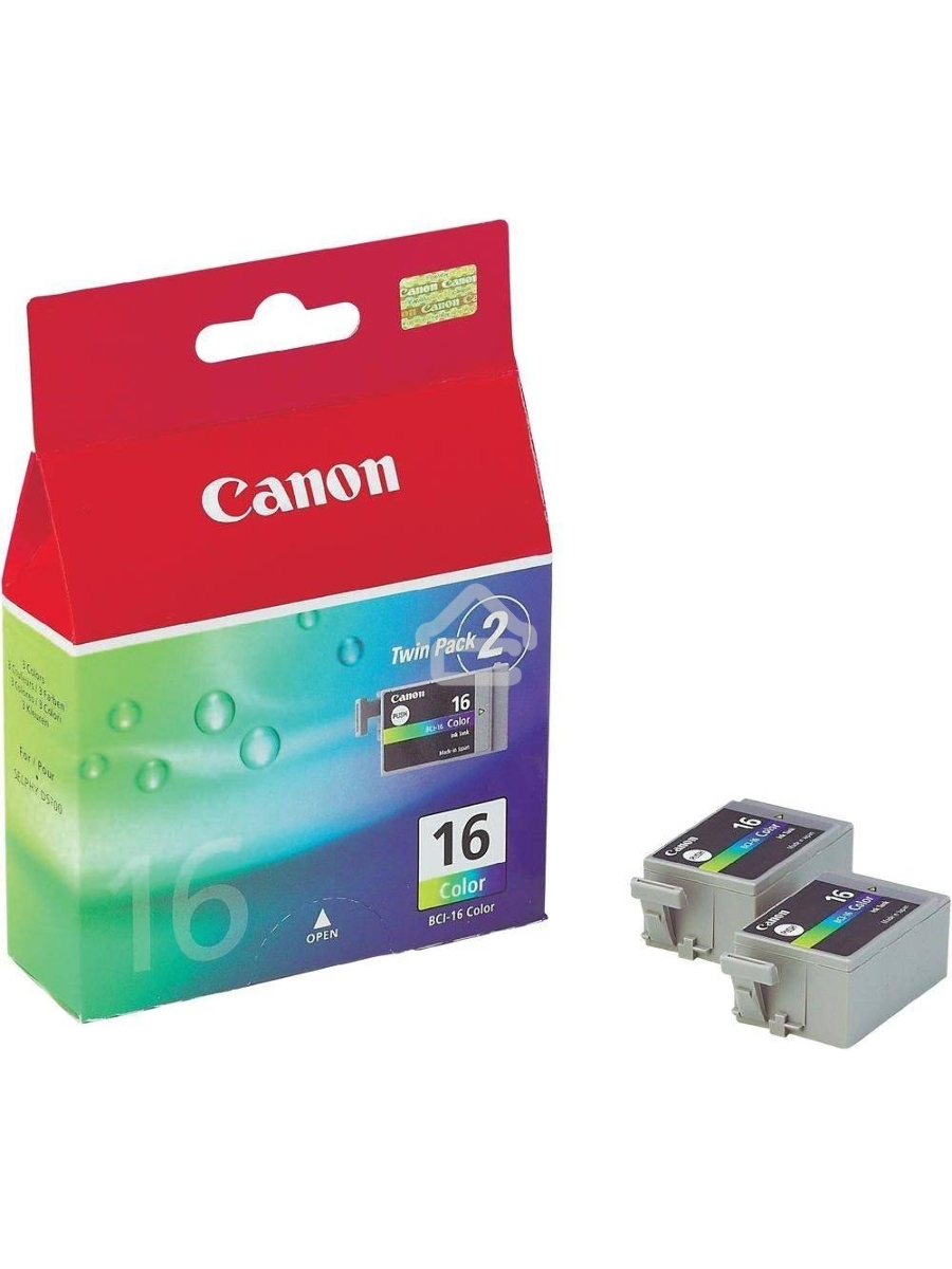 Картридж струйный BCI-16C (9818A002) для Canon SELPHY DS700/810, Цветной, 75стр.
