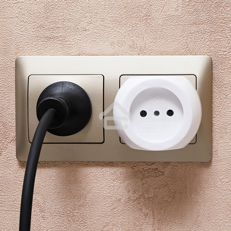 Набор тройников электрических Rexant Шар, 6 А, белый (2 шт./уп.)