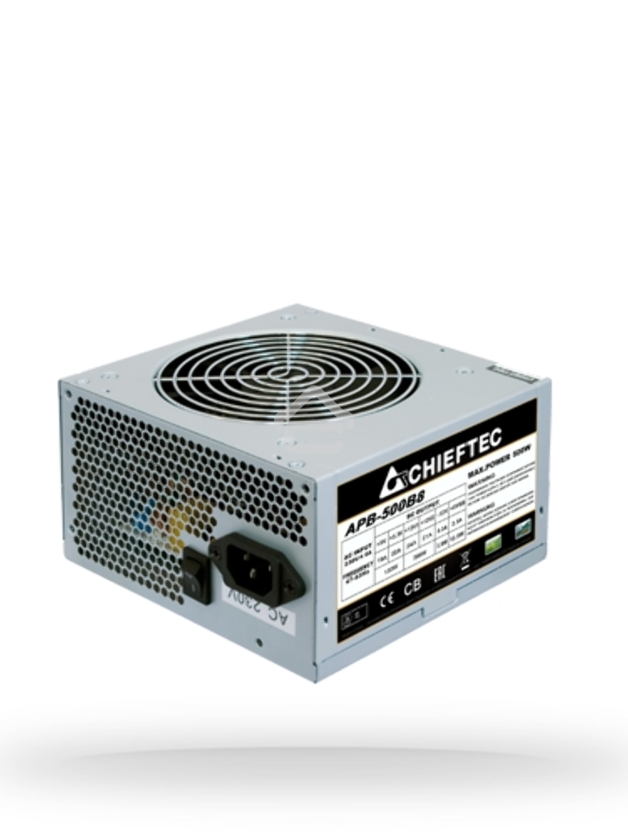 Блок питания Chieftec APB-500B8, 500Вт, 80 PLUS, 120мм, серый