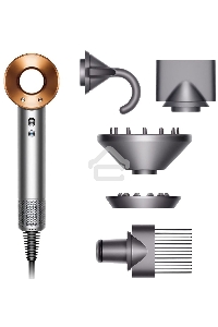 Фен Dyson Supersonic HD07 Bright Nickel/Bright Copper 1600Вт никель/медный