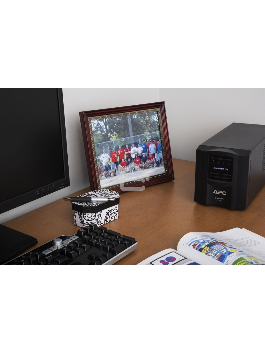 Источник бесперебойного питания APC Smart-UPS SMT750IC 500Вт 750ВА черный