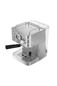 Кофеварка рожковая Maunfeld MF-721S PRO нержавеющая сталь, исп. кофе - молотый/чалды, 1.5 л, 1140 Вт, 15 Бар.