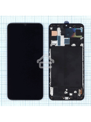 Дисплей для Samsung Galaxy A70 SM-A705F в сборе с тачскрином и рамкой (TFT) черный
