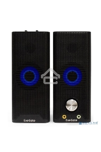 Саундбар-акустическая система 2.0 ExeGate EX289681RUS Accord 280 питание USB, Bluetooth, 2х3Вт (6Вт RMS), 60-20000Гц,  черный, RGB подсветка