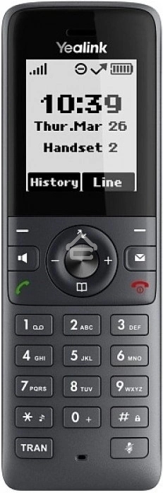 Телефон DECT-трубка Yealink W71H, экран 1.8