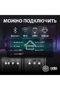 Проектор Cactus CS-PRO.03B.Full HD-A LCD 7500Lm LS 750Lm ANSI (1920x1080) 2300:1 ресурс лампы:30000часов 2xUSB typeA 3xHDMI 1.73кг