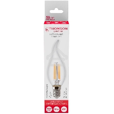 Лампа светодиодная Hiper THOMSON LED FILAMENT TAIL CANDLE 11W 1100Lm E14 4500K TH-B2080