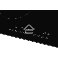Встраиваемые электрические панели Kuppersberg ECO 411 45 см, стеклокерамика, Hi-Light, черный