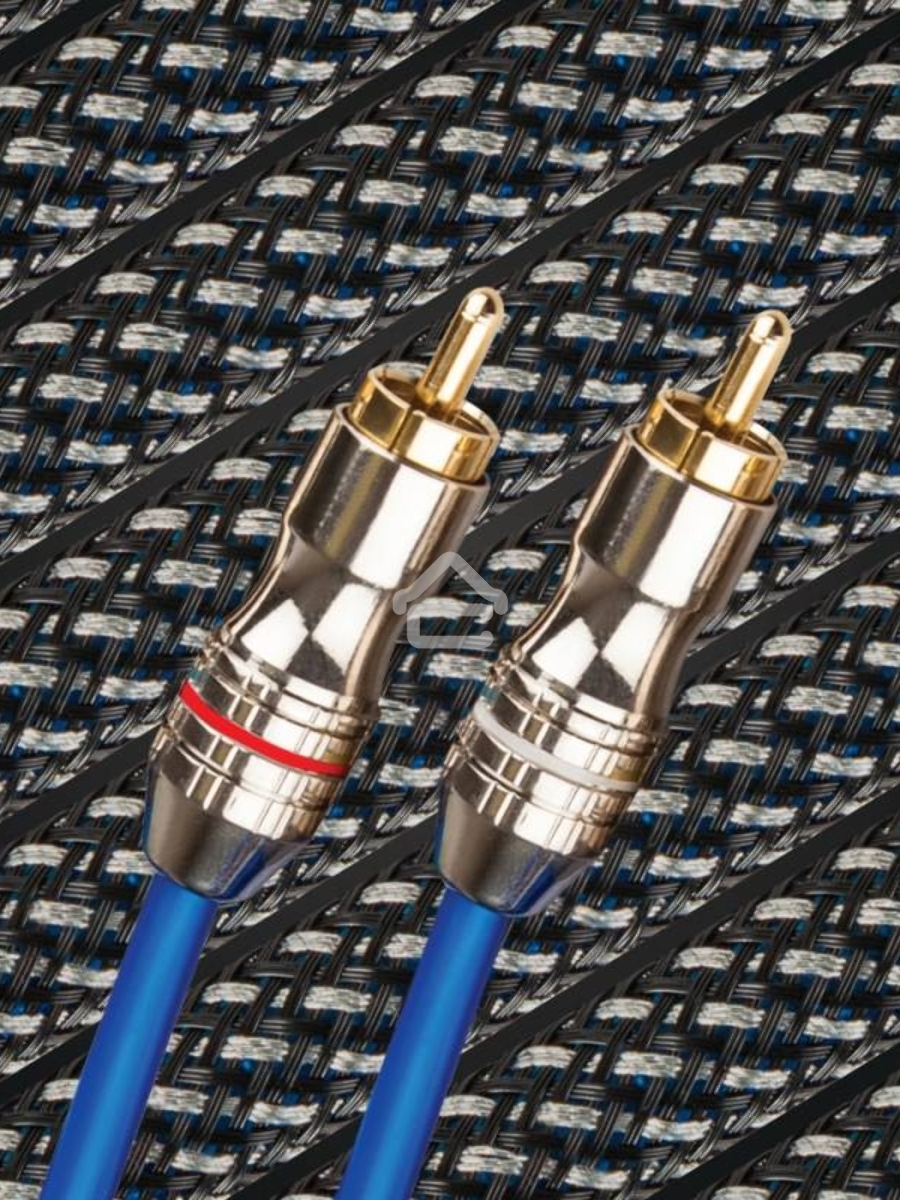Акустический кабель Kicx RCA SCM25 5м 2-х канальный